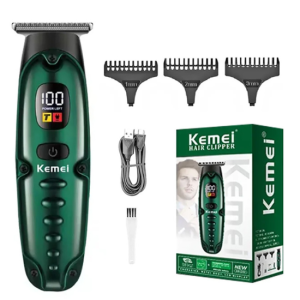 Kemei KM-2259 LCD Rechargeable Hair Trimmer