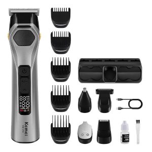 Kemei KM-1791 14-in-1 Rechargeable Hair Clipper Set