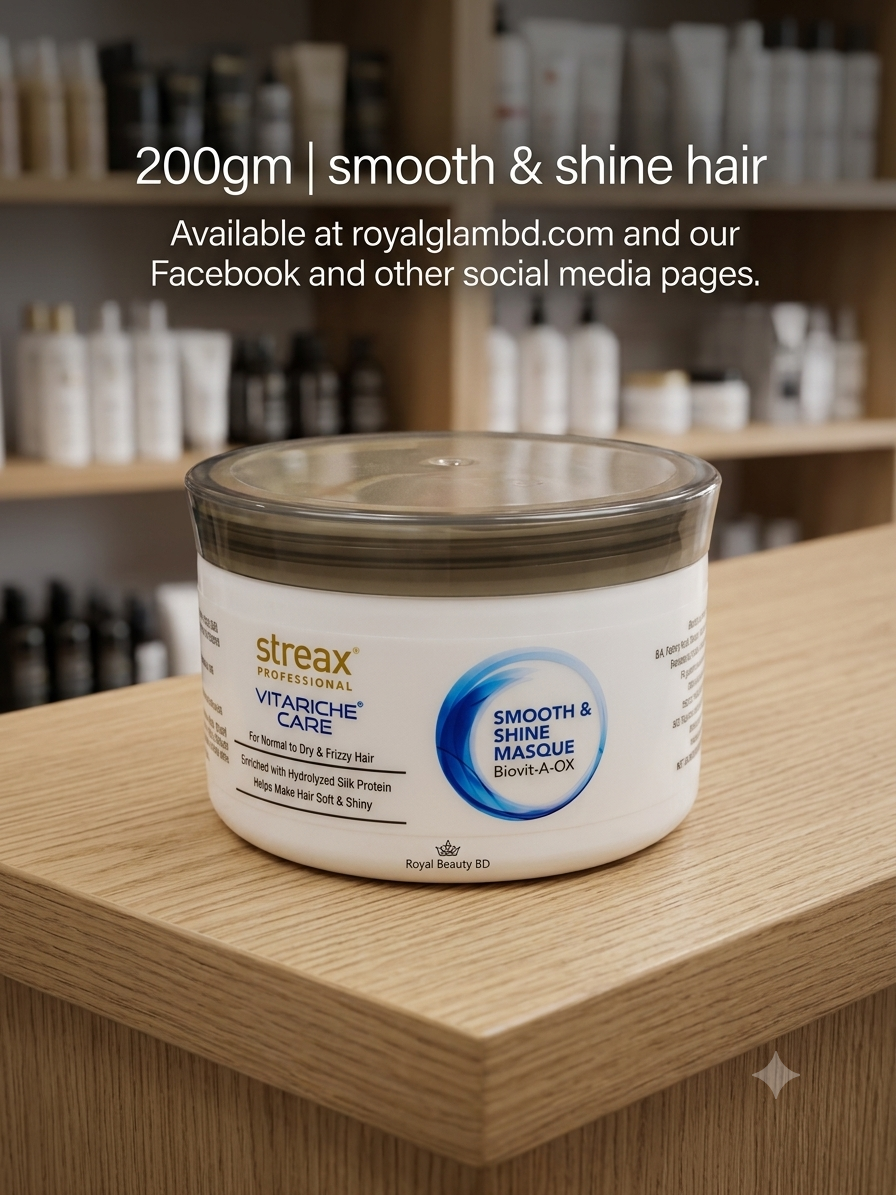 1784131672608 Streax Professional Vitariche Care Smooth & Shine Masque - Image 1