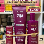 Streax Professional Canvo Line Kera-Charge™ Complete Care Pack