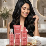 Streax Professional Argan Secrets Colour Care Combo (Shampoo + Conditioner + Serum)