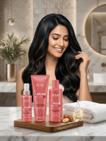 Streax Professional Argan Secrets Colour Care Combo (Shampoo + Conditioner + Serum)