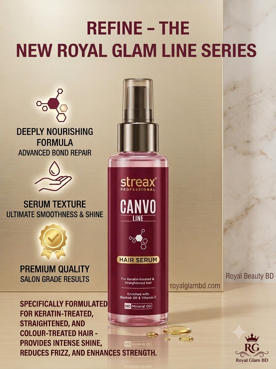 1784404326790 Streax Professional Canvo Line Hair Serum (100ml) - Image 1