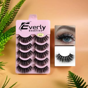 Everly Beauties 5 Pairs G800 Series Premium False Eyelash Set