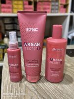 Streax Professional Argan Secrets Colour Care Combo (Shampoo + Conditioner + Serum) - Image 4
