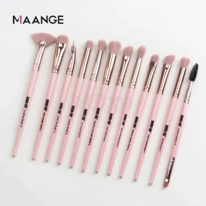 MAANGE 12 PCS Eye Makeup Brush Set