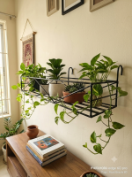 Hanging Balcony & Indoor Metal Planter Rack (Heavy Duty)