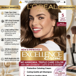 L'Oréal Paris Excellence Crème (Shade 5 Light Brown).