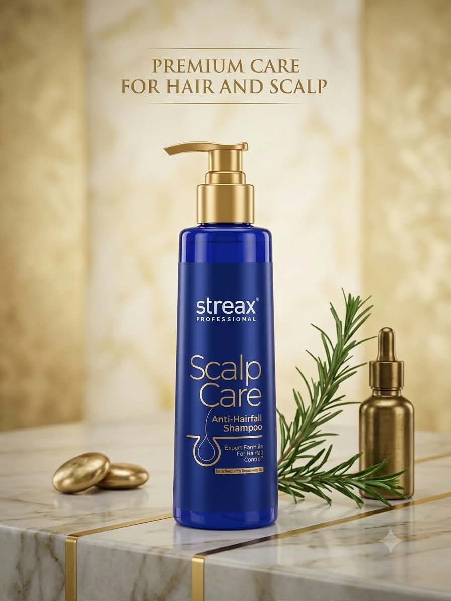 Messenger_creation_992A562B-5D12-4EE8-B036-A75688C131C9 Streax Professional Scalp Care Anti-Hairfall Shampoo Enriched with Rosemary Oil (250 ml) - Image 1