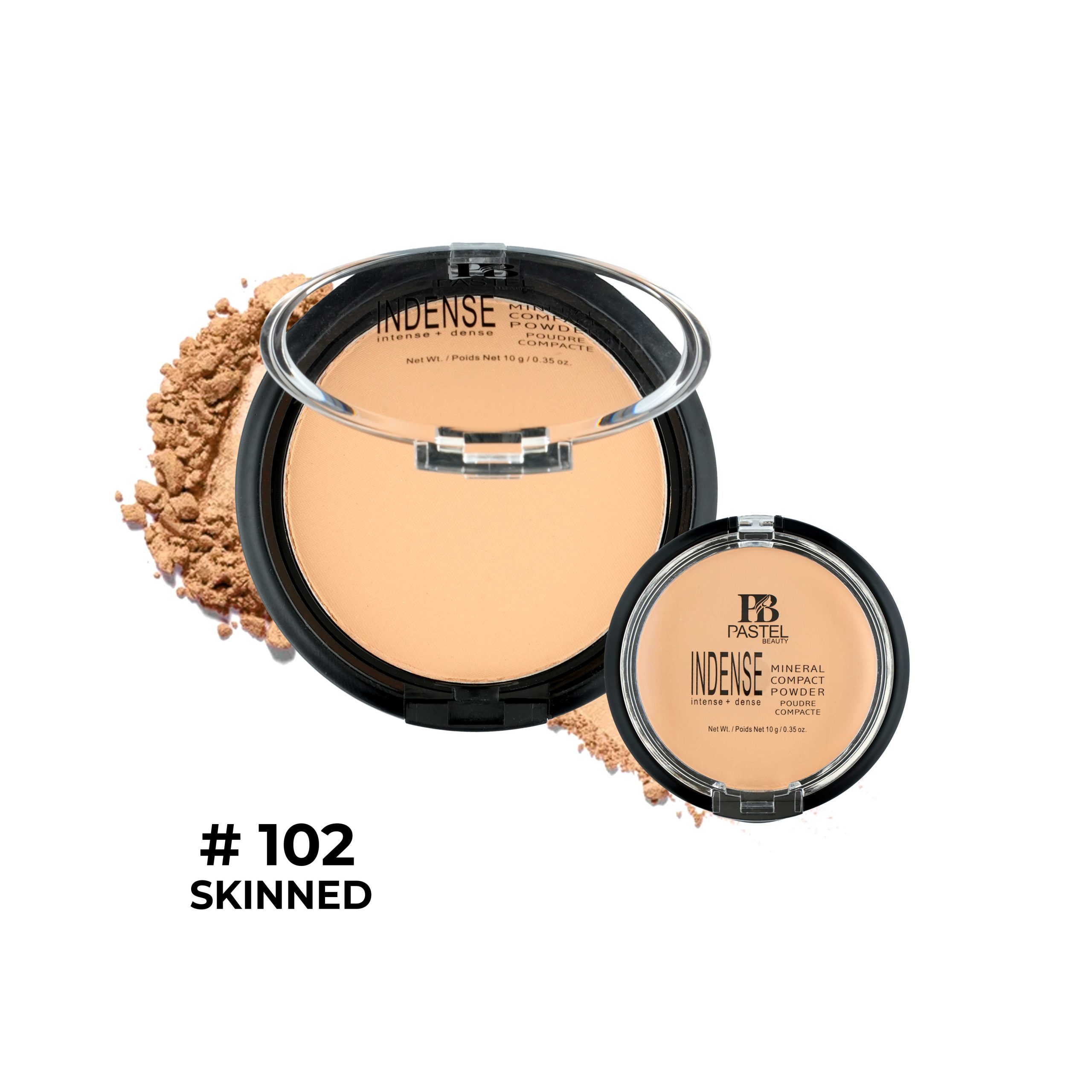 177237980769a45e9f98b81 Pastel Beauty Indense Mineral Compact Powder - #102 Skinned (10g) - Image 1
