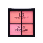 Pastel Beauty Matte Mega Blush Blusher Palette