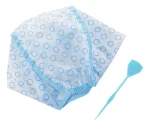 Reusable Silicone Hair Highlighting Cap with Hook Needle Set