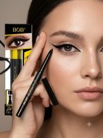 BOB Jet Black Kajal Gel Eyeliner (with Sharpener) - Image 2
