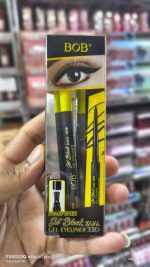 BOB Jet Black Kajal Gel Eyeliner (with Sharpener) - Image 3