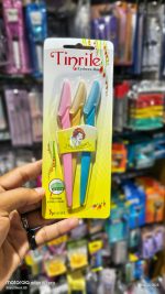 Tinrile Eyebrow Razor & Facial Hair Trimmer Set (3 Pcs Set)