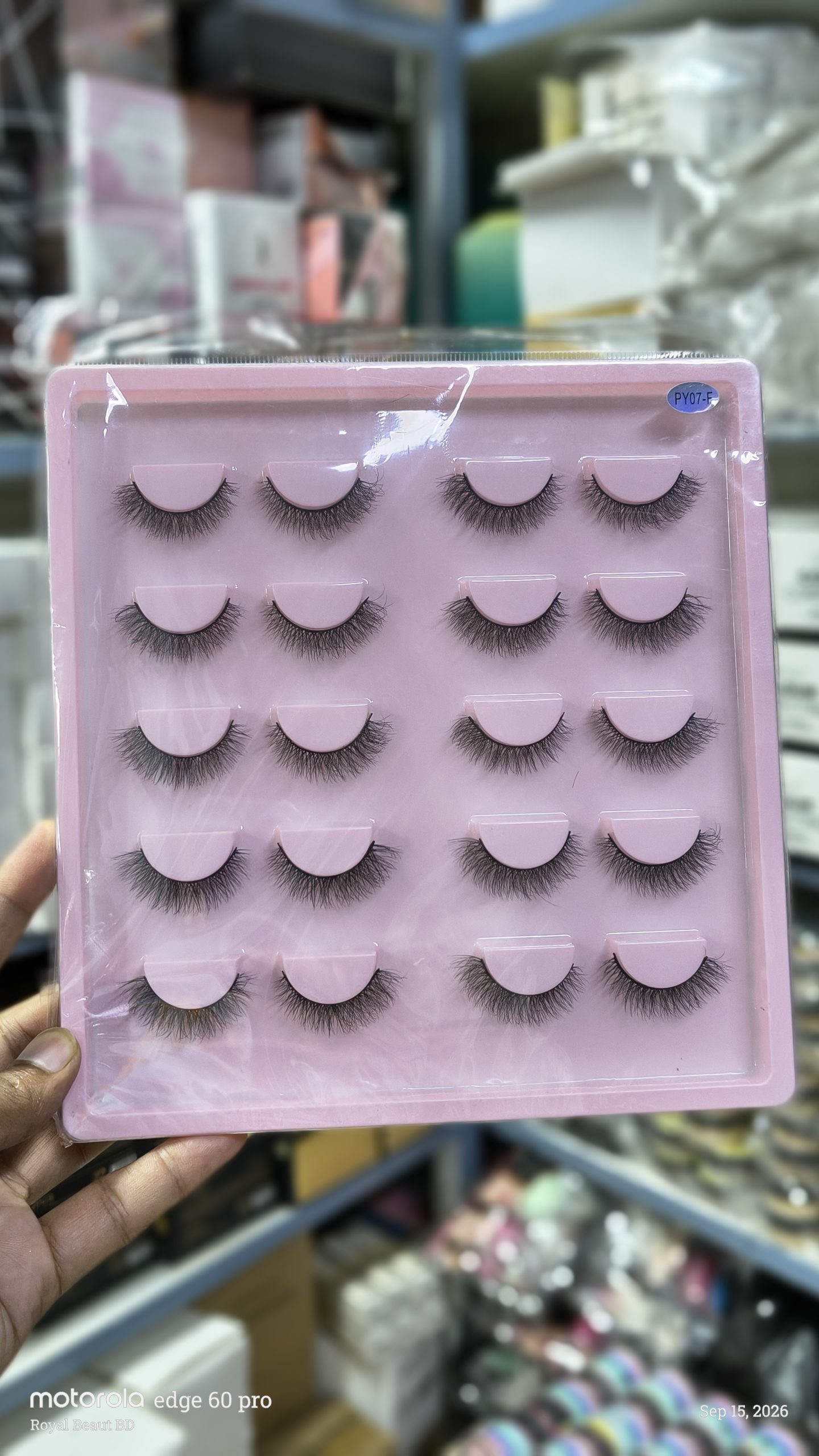 IMG_20260915_205222744_HDR_PORTRAIT Profational Bridal king eyelashes ( 10) py- 07F - Image 1
