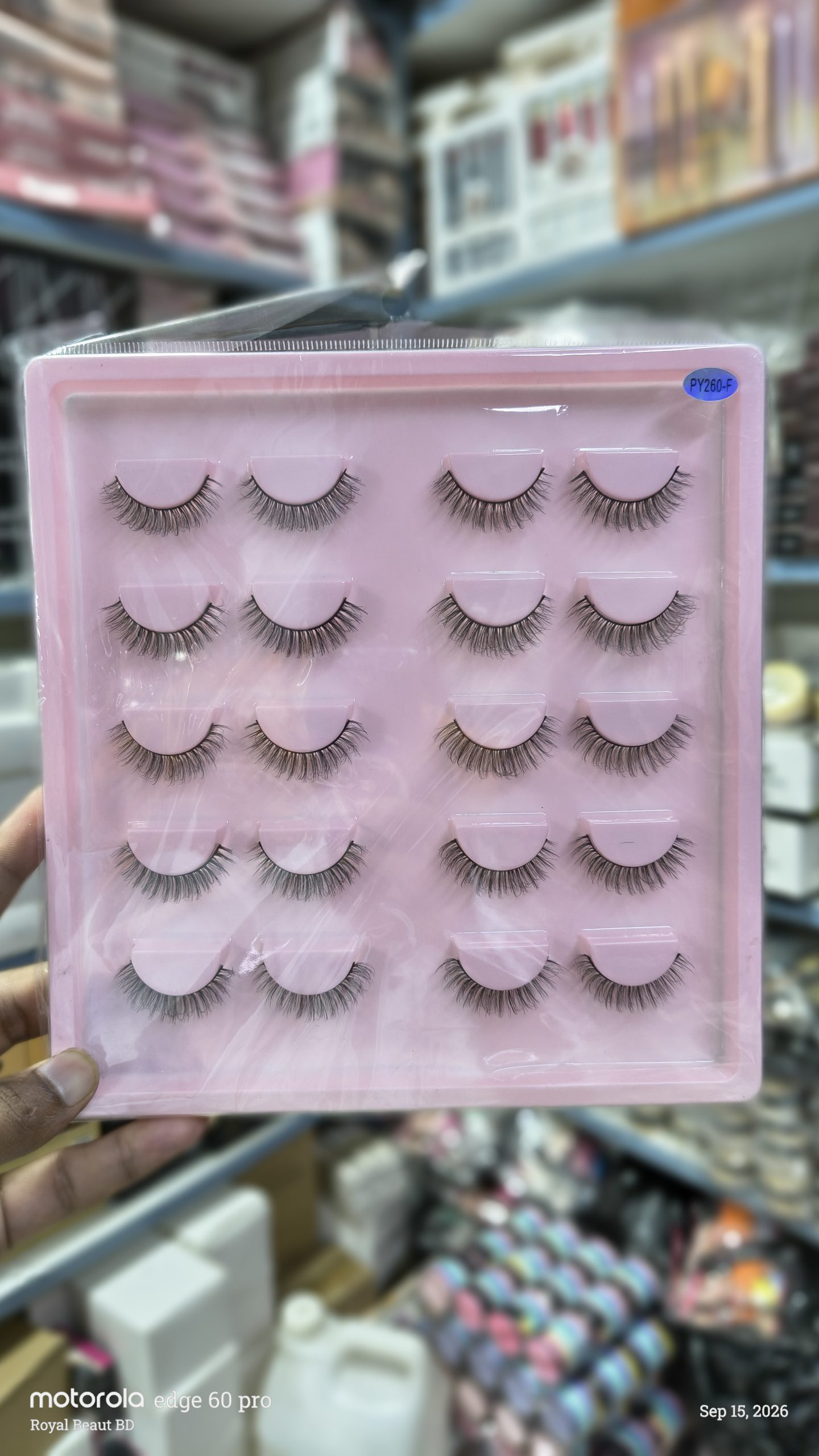 IMG_20260915_205258715_HDR_PORTRAIT Profational Bridal king eyelashes ( 10) py- 260F - Image 1