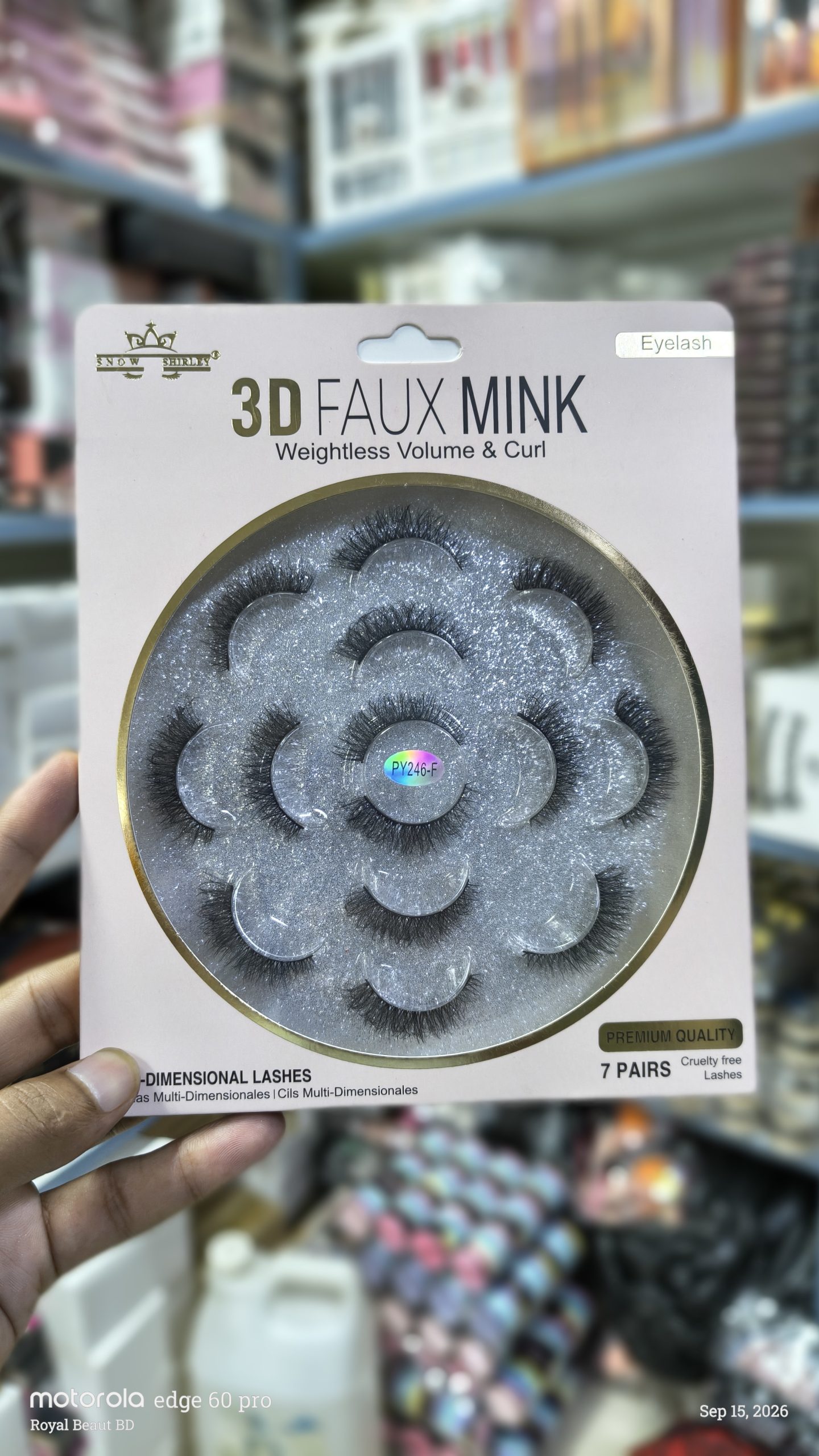 IMG_20260915_205459960_HDR_PORTRAIT 3D Faux Mink lightweight soft volume and cuirl... Py-246F (7)p - Image 1