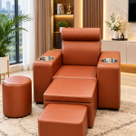 Manicure & Pedicure Reclining Sofa Chair Set